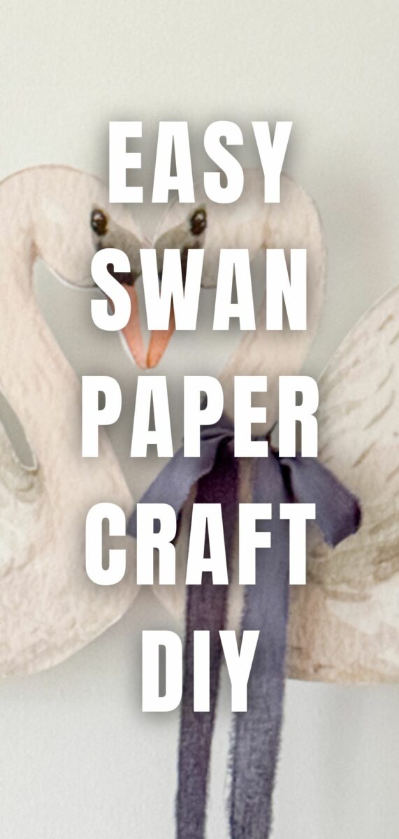 EASY SWAN PAPER CRAFT DIY