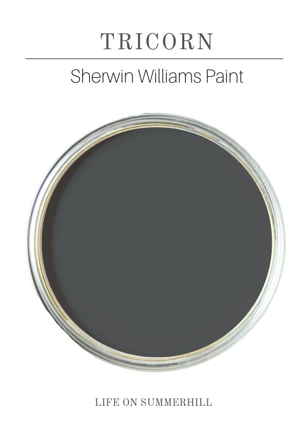 Sherwin William tricorn black