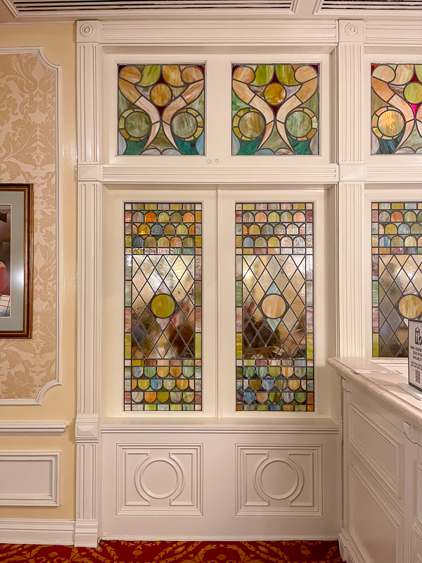 Stained glass windows at Disney as an example of adding stained glass to your new build.