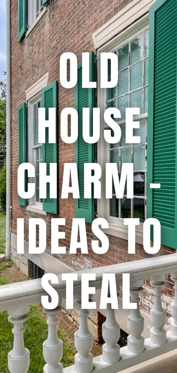 How to make your new house look old