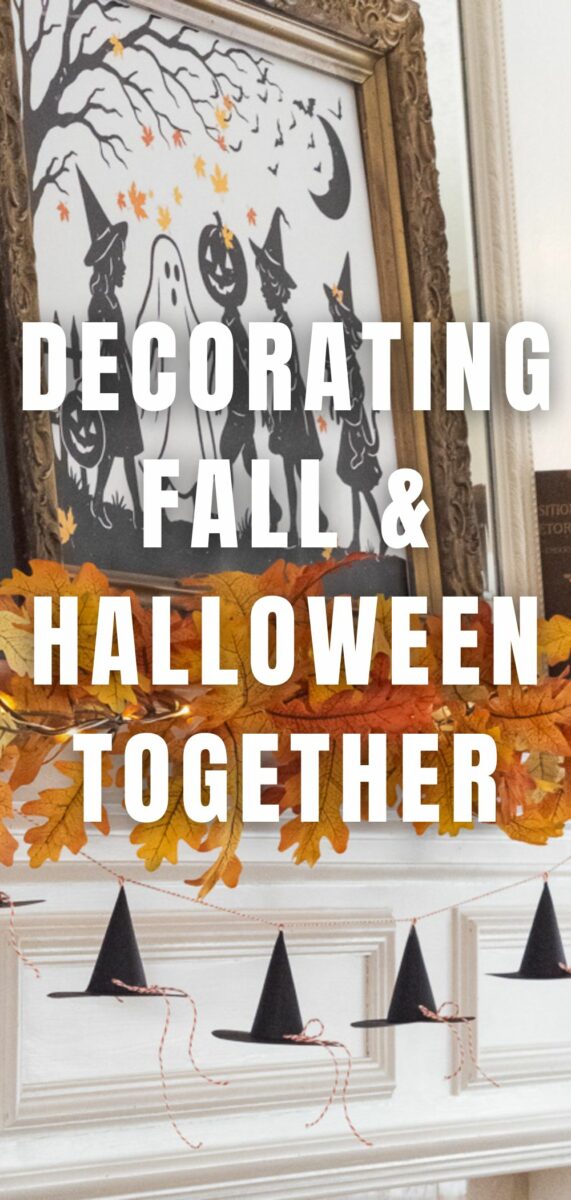 how to decorate fall and halloween together