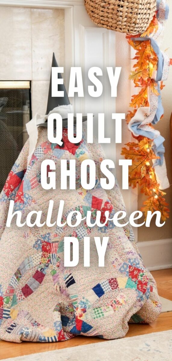 EASY QUILT GHOST HALLOWEEN DIY